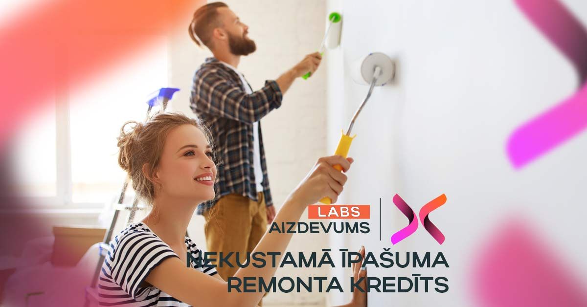 bilde jebkura nekustamā īpašuma remonta kredīts
