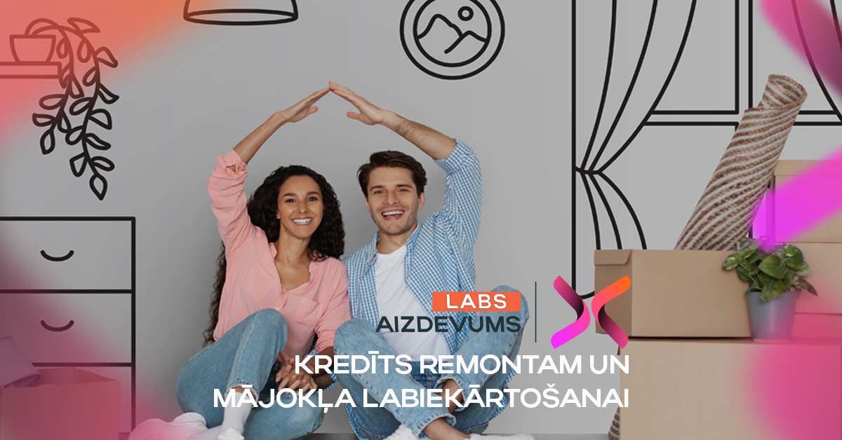 bilde kredīts remontam un mājokļa labiekārtošanai