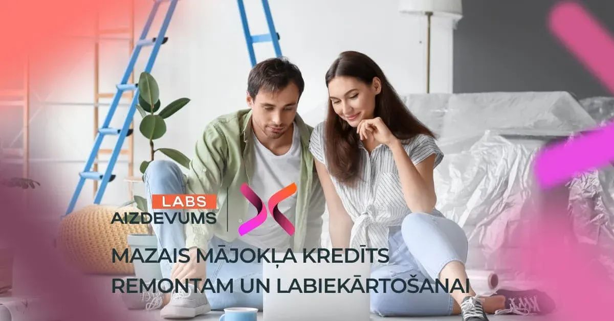 bilde mazais mājokļa kredīts remontam un labiekārtošanai