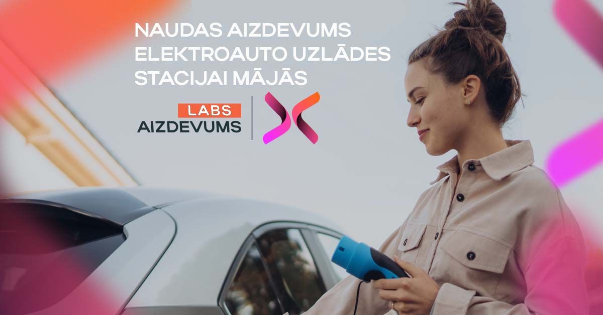 bilde naudas aizdevums elektroauto uzlādes stacijai mājās