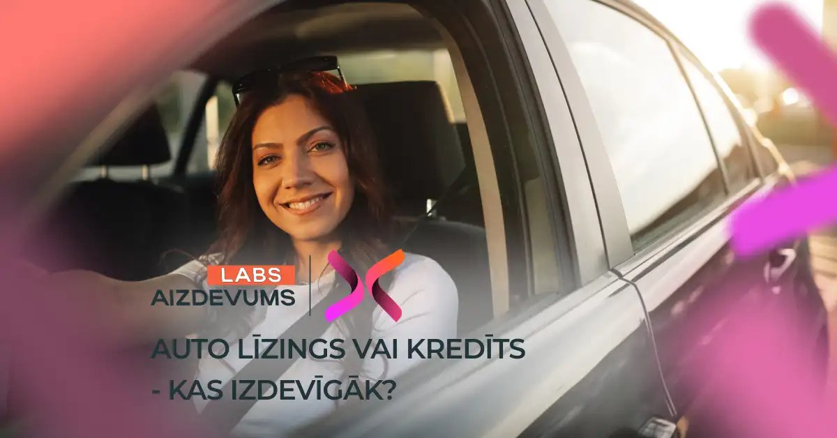 bilde auto līzings vai kredīts - kas izdevīgāk?
